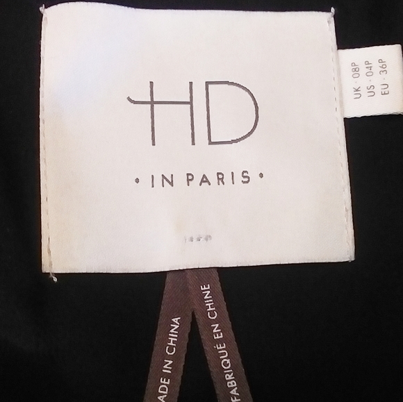 Anthropologie HD In Paris Black Ennis Flare Dress - Picture 11 of 12